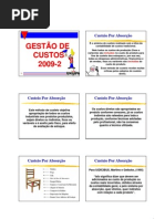 Contabilidade Custos Gestao de Custos Aula Custeio