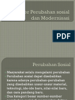 4 Sumber Perubahan Sosial Dan Modernisasi