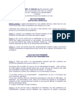 DECRET  N° 2003-941 du 09 septembre 2003 Relatif à la surveillance de l'eau, au contrôle.doc