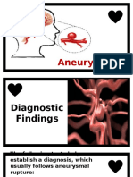 Aneurysm Diagnostics and MGT