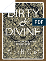 Sample of Dirty & Divine: A Transformative Journey Through Tarot, by Alice B. Grist (Womancraft Publishing 2017)