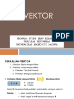 VEKTOR Perkalian