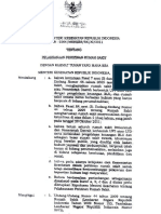 Keputusan Menteri Kesehatan No. 2264 TTG Pelaksanaan Perizinan Rumah Sakit PDF