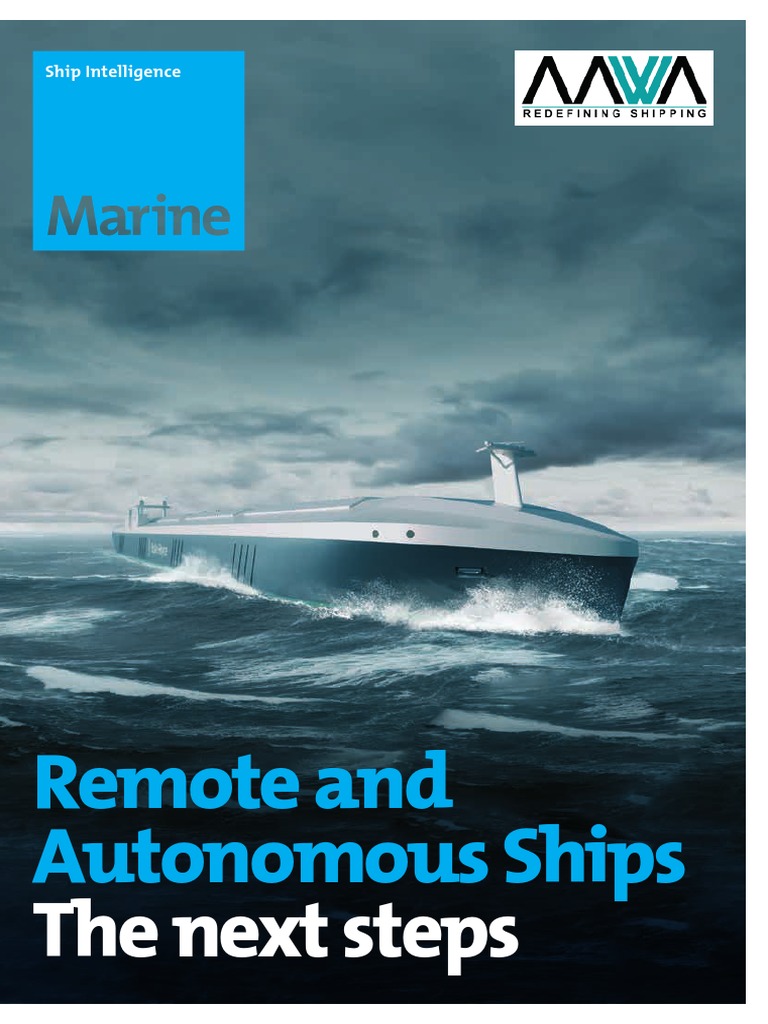 Remote and Autonomous Ships: The Next Steps | PDF | Ships | Autonomy