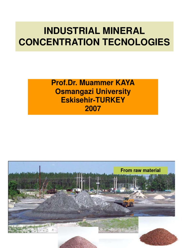 Graphite Flotation and Ore Benefaction | PDF | Graphite | Iron Ore