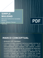 Medio de Control Simple Nulidad