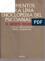 KAUFMANN (Dir) - Elementos Para Una Enciclopedia Del Psicoanálisis, El Aporte Freudiano. 734p