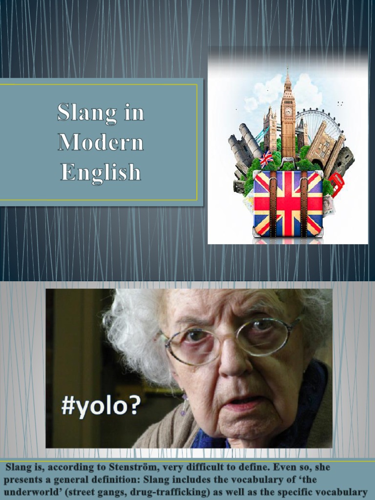 Modern English Slang Explained | PDF | Slang | Lexicology