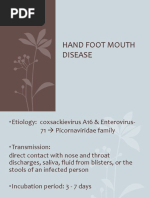 Hand Foot Mouth Disease