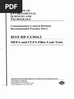 NASA Clean Room Checklist | PDF | Business | Science