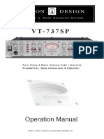 V T-7 3 7 S P: Operation Manual