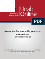 MDS501 s3 Neuro Sociocultural