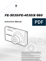 FE-5030/FE-4030/X-960: Instruction Manual