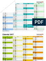 Calender Planner 2017 New(to Be Edited)