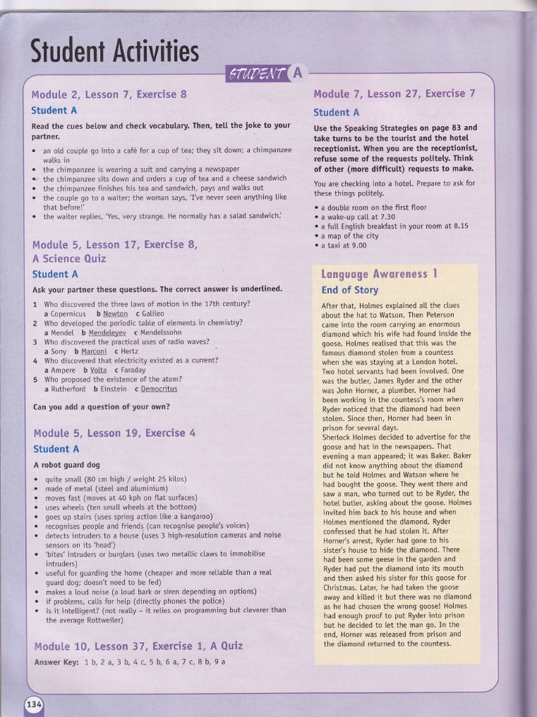 New Opportunities Upper Intermediate Student Book 11 Literature Spot 1 ...