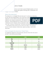 Italian Subjunctive Guide: A Concise Overview