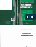 Geometria e Algebra Lineare PDF