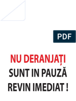 Nu Deranjati