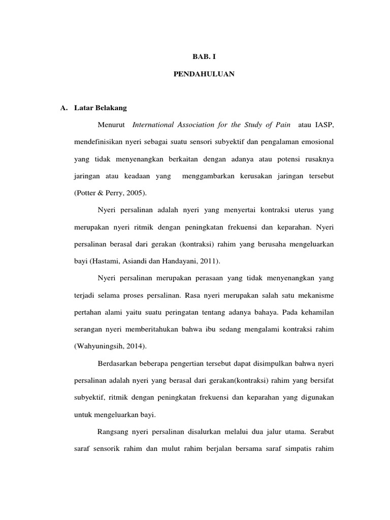 contoh manuskrip literature review