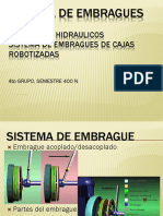 Sistema de Embragues Parte 1