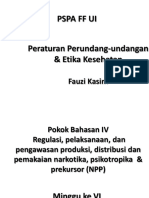 03 Regulasi, Pelaksanaan, Dan Pengawasan Produksi, Distribusi Dan Pemakaian Narkotika, Psikotropika & Prekursor