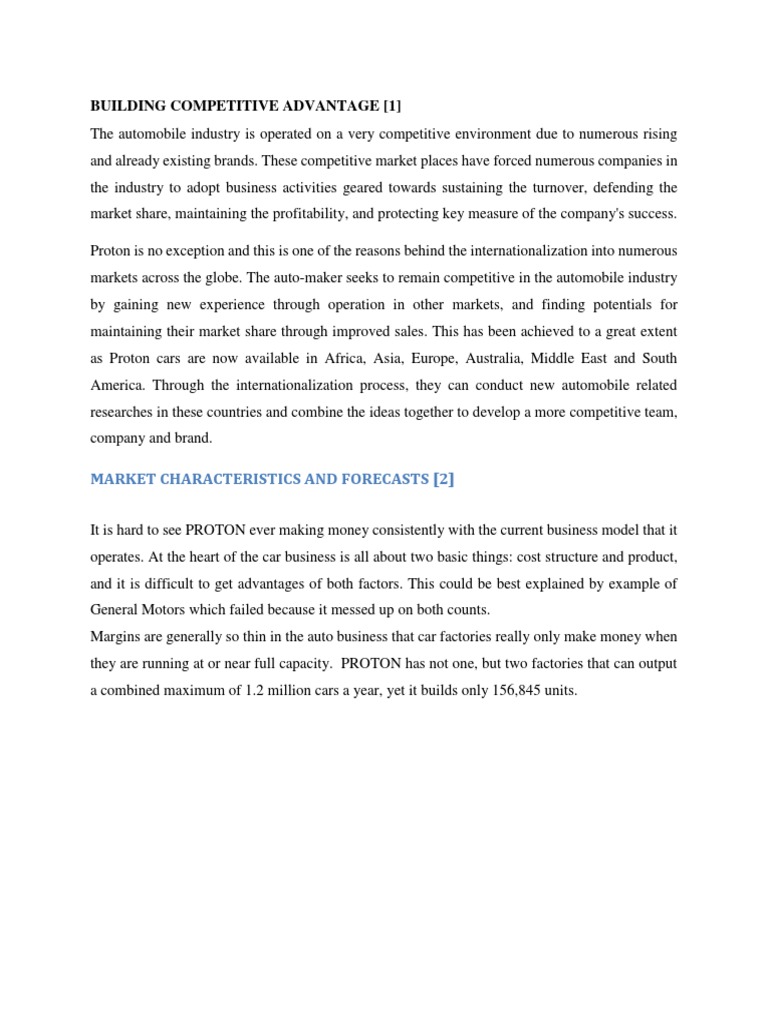 Building Competitive Advantage | PDF | Internationalization | Car