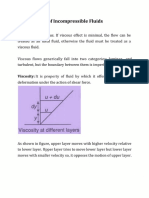 Viscous Flow of Incompressible Fluids