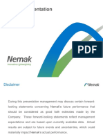 Nemak Investor Presentation March 2017