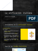 La Unificación Italiana