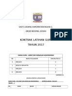 contoh kontrak laihan