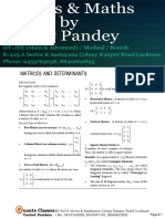 Matrices and Determinants(New)