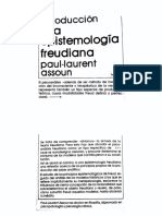 Assoun, P. L. Introducción A La Epistemología Freudiana