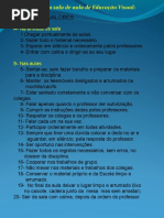 Apresentação regras na sala de aula a EV.ppt