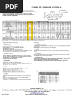 Polia Mademil Perfil C 8 Canais