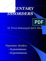 Pigmentary Disorders: Dr. Wiwin Mulianingsih SPKK Mkes