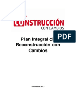 Plan Integral de Reconstrucción Con Cambios