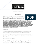 Manifiesto IntelliMen 1