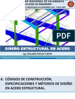 Especificaciones, Codigos de Construccion y Metodos de Diseño (Diseño Estructural en Acero)