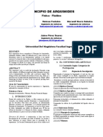 Principio de Arquímedes: Determinación de la densidad y volumen de sólidos