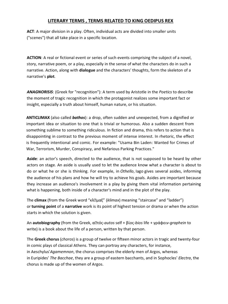 Oedipus the king essay introduction image