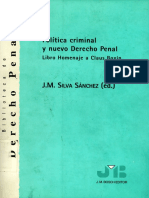 Silva Sanchez, Jesus Maria - Politica criminal y nuevo derecho penal - 1997.pdf