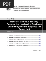 Queensland Notice to Leave (Form 12) | PDF | Lease | Leasehold Estate
