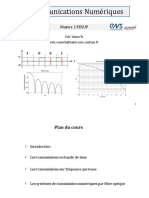 Communications Numeriques Master2 2015