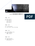 ... ::: CHORDS SHEET:::... : Loop 1: 4/4