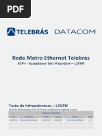 Manual de Testes - ATP-I - Acceptance Test Procedure - Infrastructure L2VPN (JPerf) Rev.001 TESTE IPERF