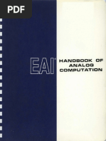 EAI Handbook of Analog Computation 1967