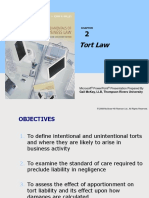 Tort Law Chapter Summary