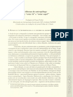 Os dilemas do antropólogo entre "estar la" e "estar aqui" - Geertz