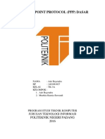 Laporan 1 Point-To-Point Protocol (PPP) Dasar