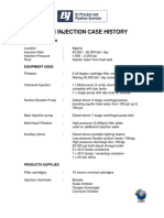 Water Injection Case History